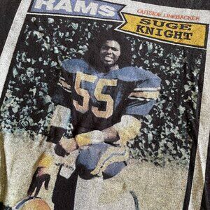 Coke Magic Suge Knight trading card shirt size small